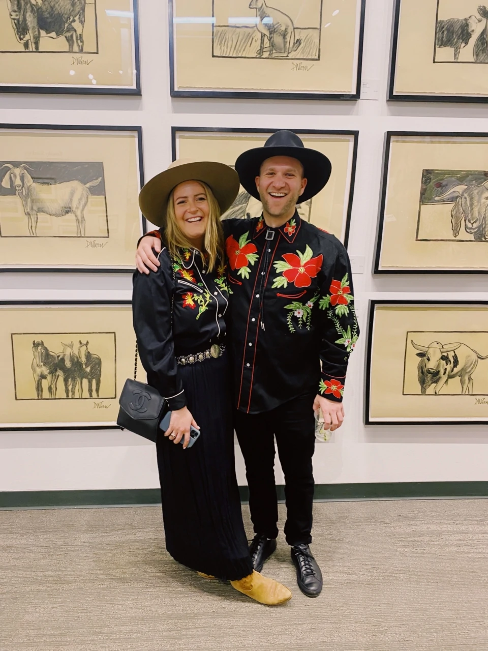 Support for Young Guns at the Coors Western Art Exhibit