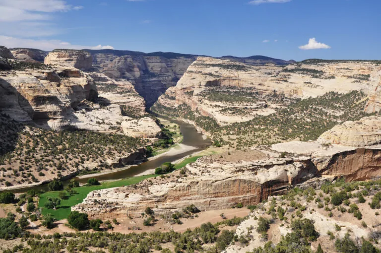Yampa River flowing through Mantle Ranch