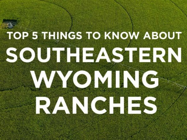Top 5 Things to Know About Southeastern Wyoming Ranches
