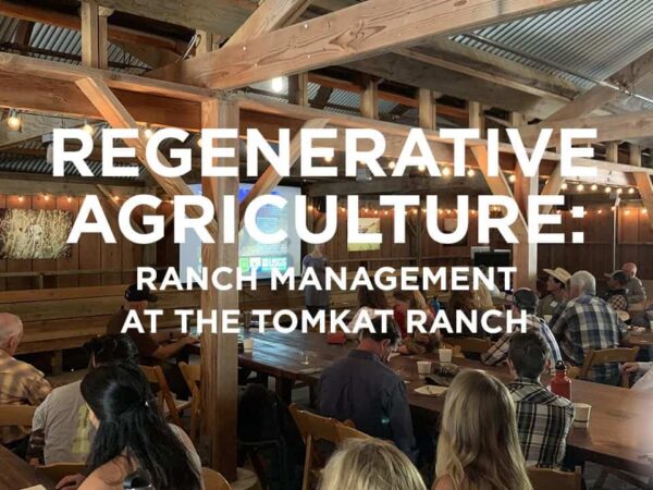 Regenerative Agriculture: Ranch Management at the TomKat Ranch