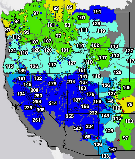Impressive Snowpack in 2023 Lifts Many States Out of Drought