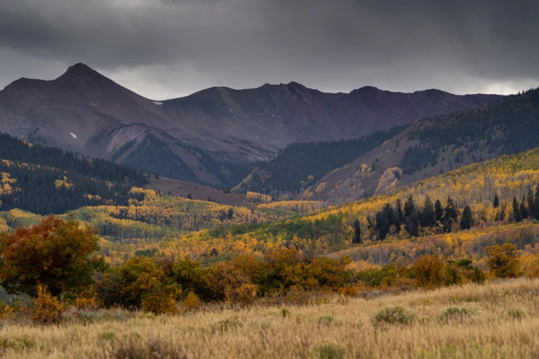 Sunset glow over St. Benedict’s Monastery ranch