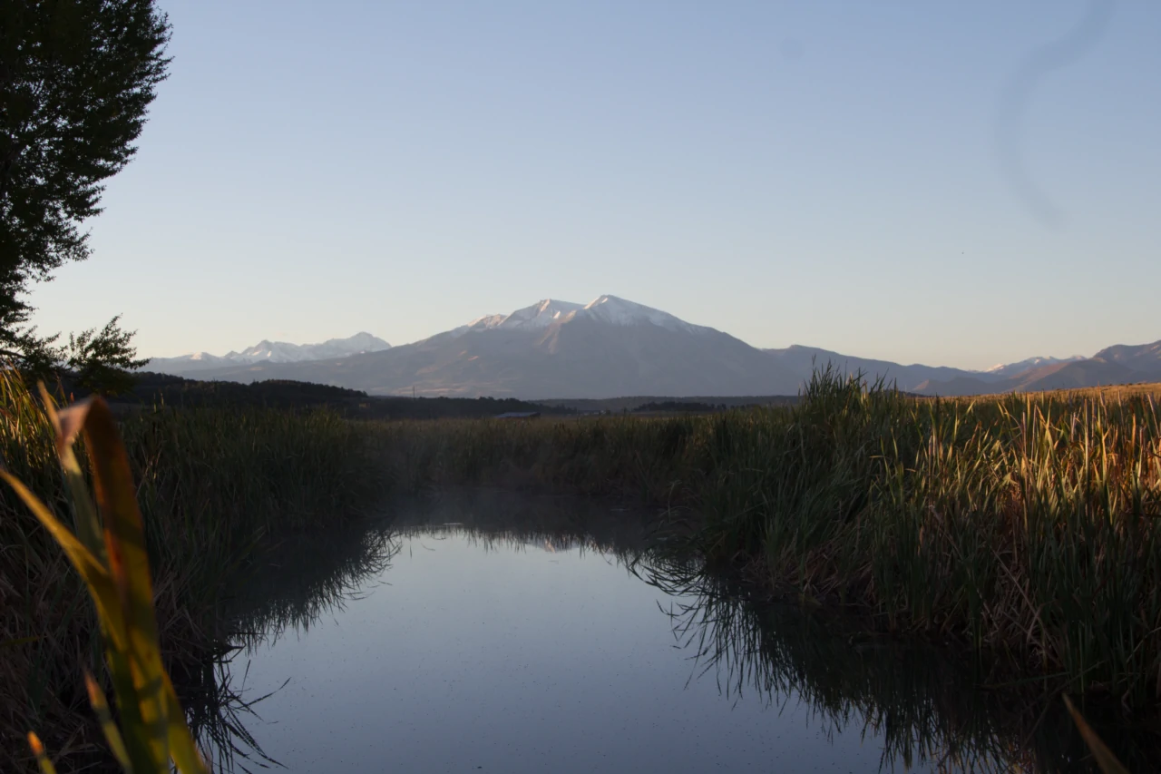 Plus Lazy K Ranch – Mount Sopris backdrop over ranch